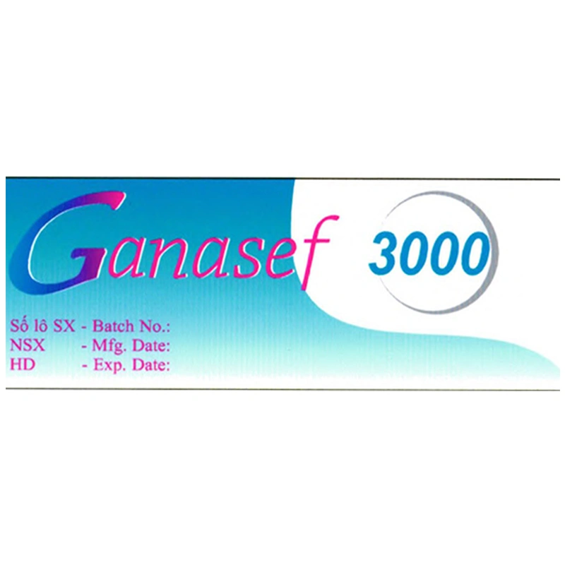 Ganasef 3000mg hỗ trợ điều trị các bệnh kèm theo và các biến chứng gây ra bởi gan (10 gói x 5g) - 4